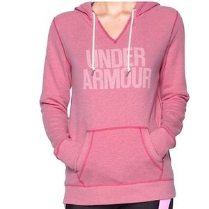 UNDER ARMOUR: Womens Favorite Fleece Hoodie - Size Small